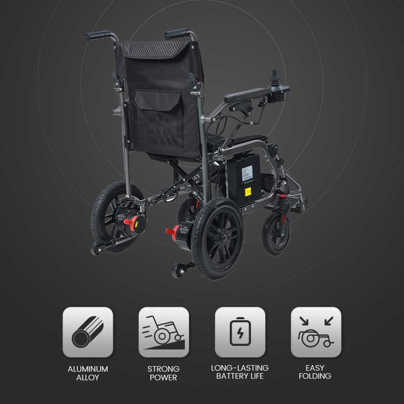 YA12-16-Smart Brake Electric Wheelchair