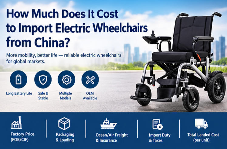 How Much Does It Cost to Import Electric Wheelchairs from China?